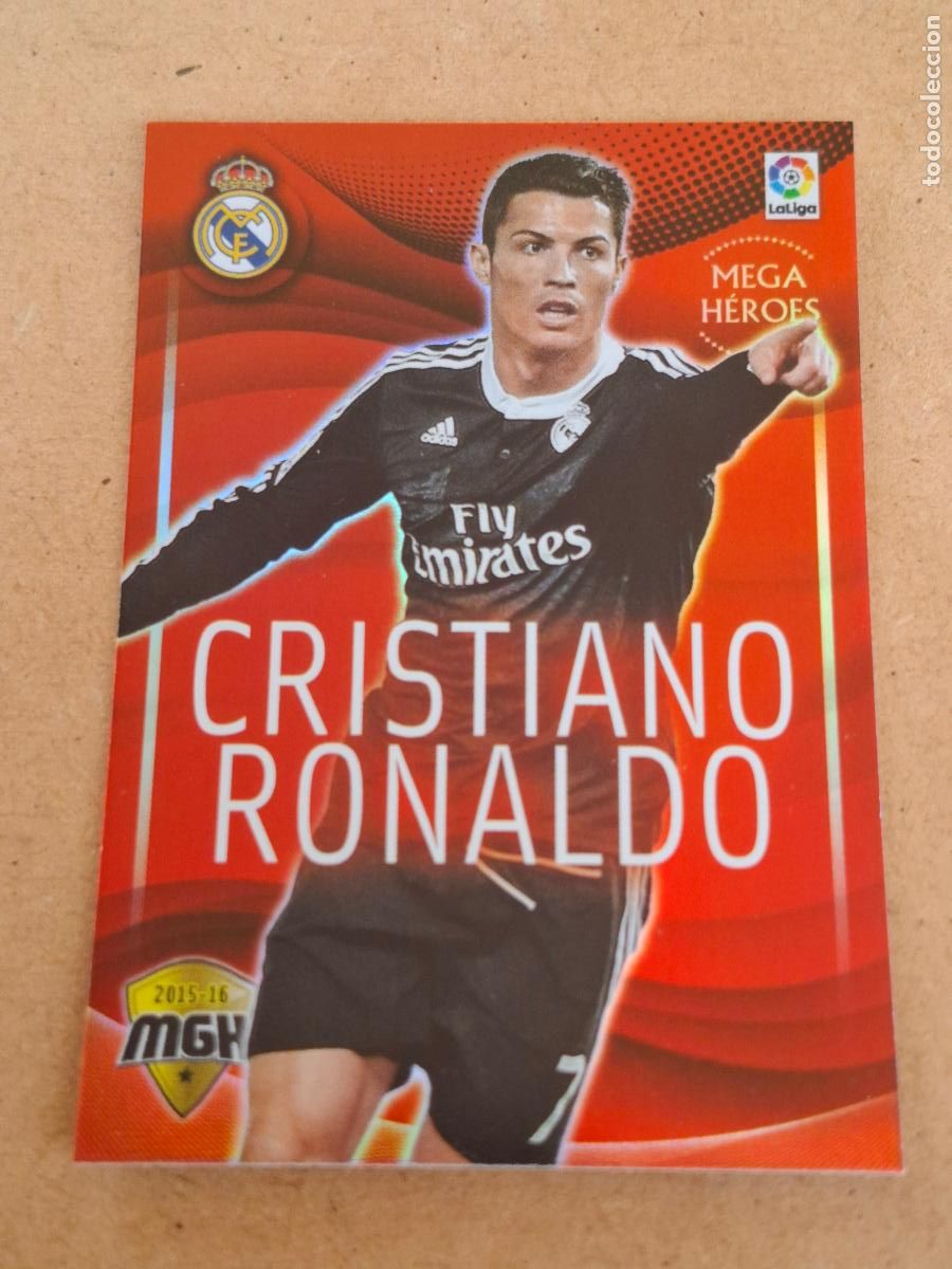 Coleccionismo cromos antiguos: MEGACRACKS 2015 2016 15 16 - PANINI - 350 CRISTIANO RONALDO ( MEGA HEROES ) - REAL MADRID - 62