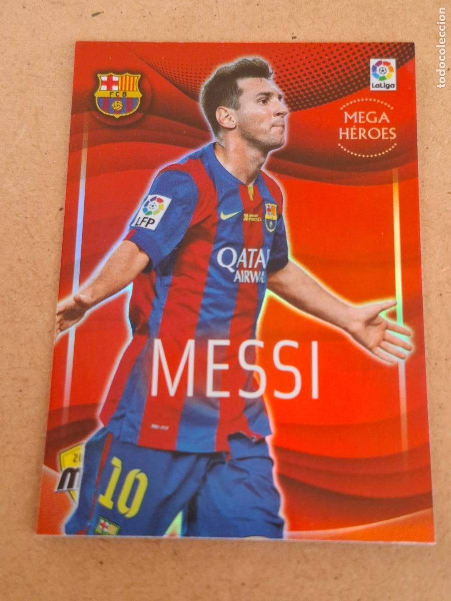 Coleccionismo cromos antiguos: MEGACRACKS 2015 2016 15 16 - PANINI - 80 MESSI ( MEGA HEROES ) - FC. BARCELONA 147