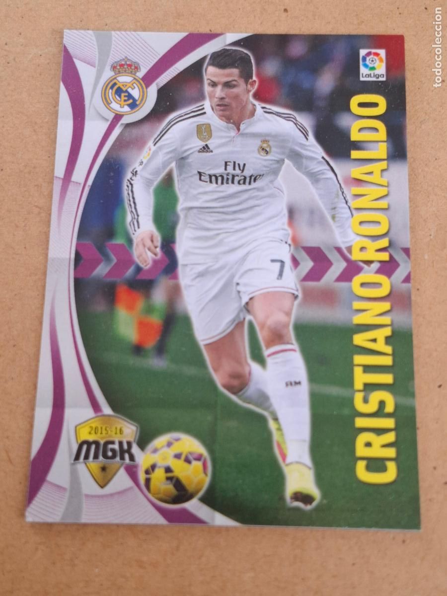 Coleccionismo cromos antiguos: MEGACRACKS 2015 2016 15 16 - PANINI - 345 CRISTIANO RONALDO - REAL MADRID CP8