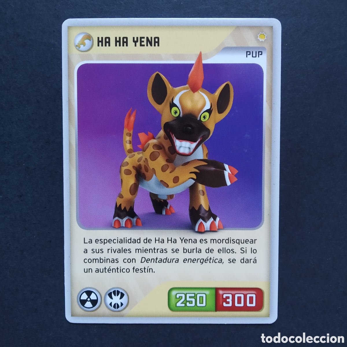 Coleccionismo cromos antiguos: CROMO - N&ordm; 112 - HA HA YENA - INVIZIMALS, DESAFIOS OCULTOS - PANINI - A&Ntilde;O 2013