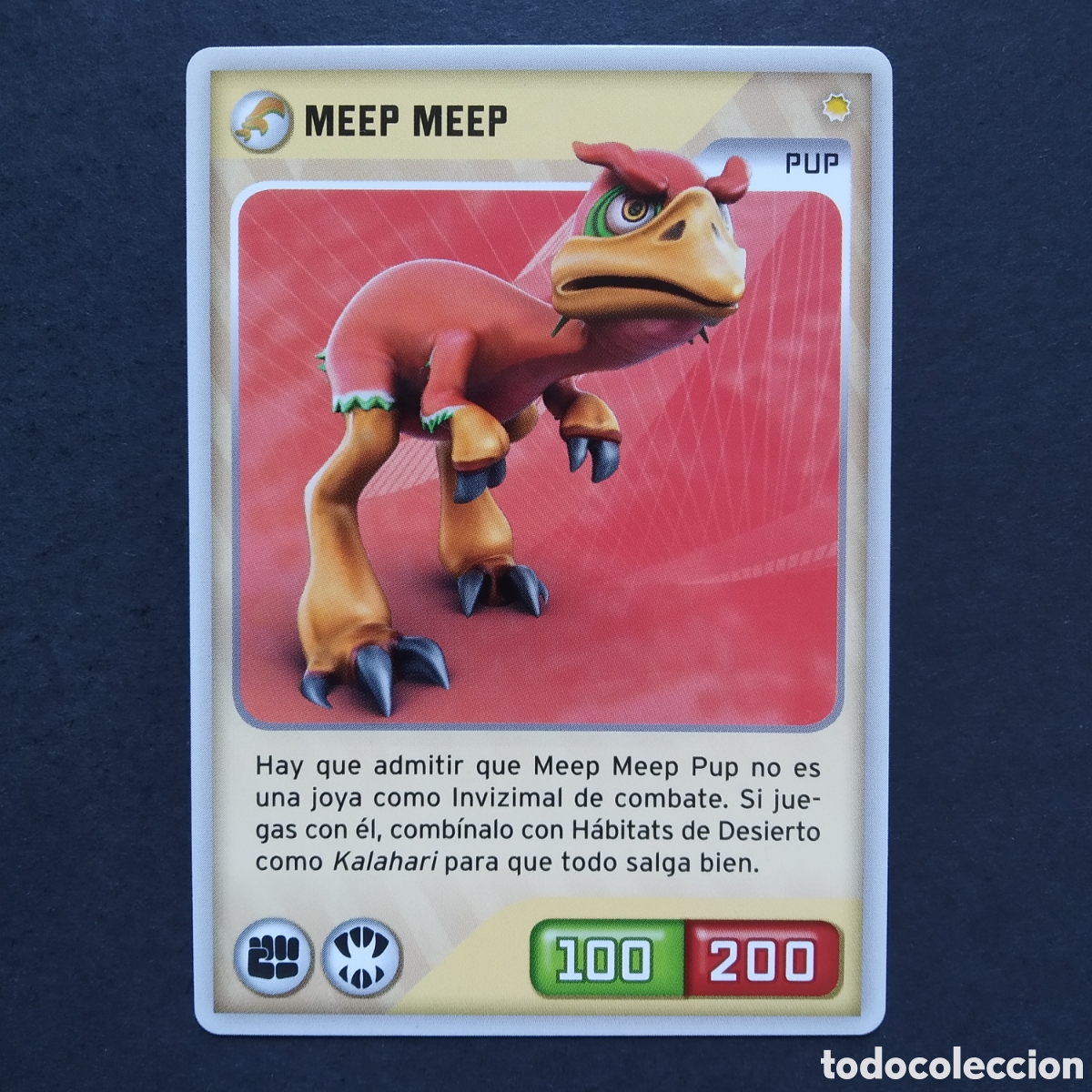 Coleccionismo cromos antiguos: CROMO - N&ordm; 118 - MEEP MEEP - INVIZIMALS, DESAFIOS OCULTOS - PANINI - A&Ntilde;O 2013