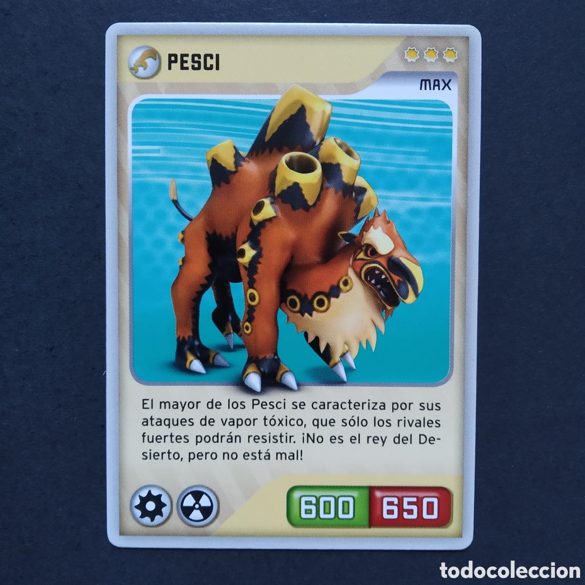 Coleccionismo cromos antiguos: CROMO - N&ordm; 123 - PESCI - INVIZIMALS, DESAFIOS OCULTOS - PANINI - A&Ntilde;O 2013