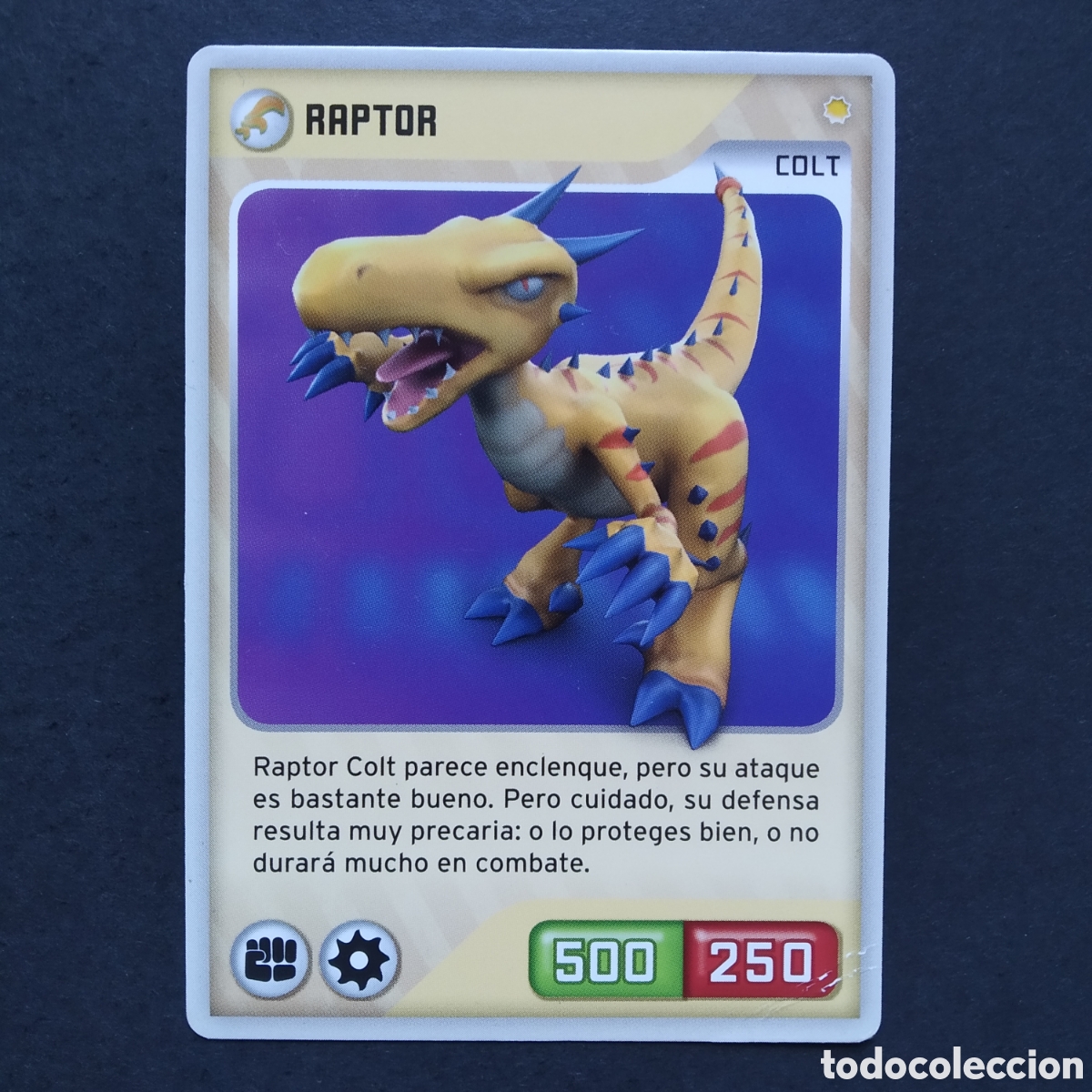 Coleccionismo cromos antiguos: CROMO - N&ordm; 125 - RAPTOR - INVIZIMALS, DESAFIOS OCULTOS - PANINI - A&Ntilde;O 2013