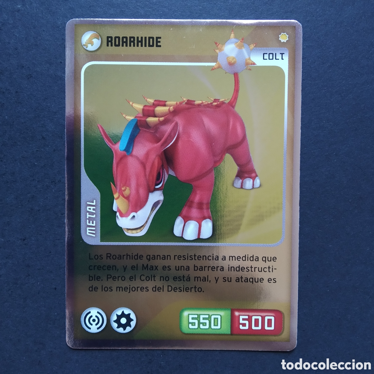 Coleccionismo cromos antiguos: CROMO - N&ordm; 128 - ROARHIDE - INVIZIMALS, DESAFIOS OCULTOS - PANINI - A&Ntilde;O 2013