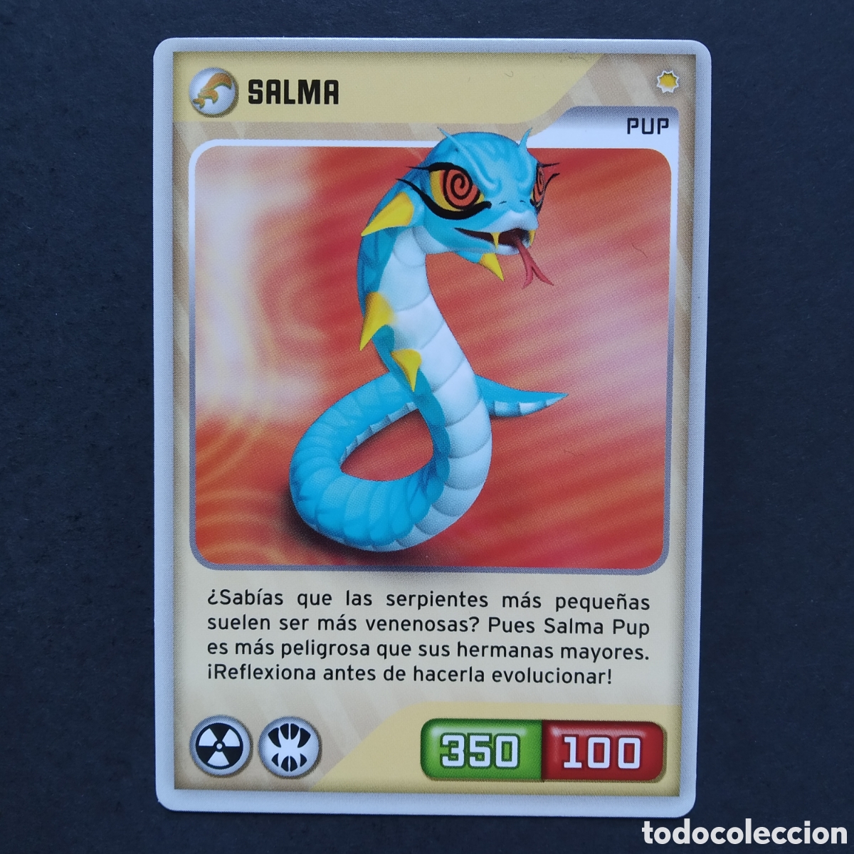 Coleccionismo cromos antiguos: CROMO - N&ordm; 130 - SALMA - INVIZIMALS, DESAFIOS OCULTOS - PANINI - A&Ntilde;O 2013