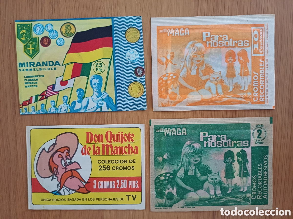 Coleccionismo cromos antiguos: Lote sobres de cromos sin abrir - Foto 5