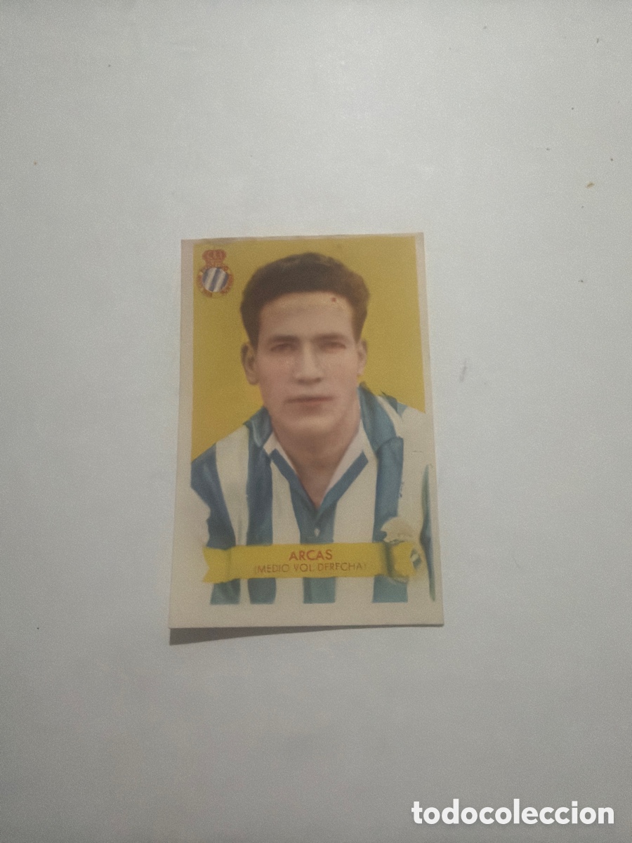Coleccionismo cromos antiguos: F&uacute;tbol Bruguera 1949, Arcas, Espa&ntilde;ol.