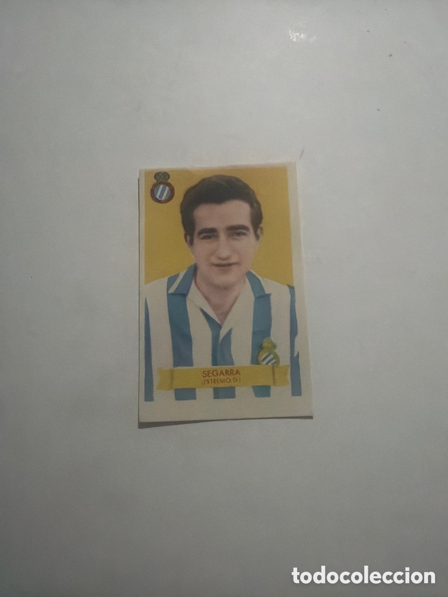 Coleccionismo cromos antiguos: F&uacute;tbol Bruguera 1949, Segarra, Espa&ntilde;ol.