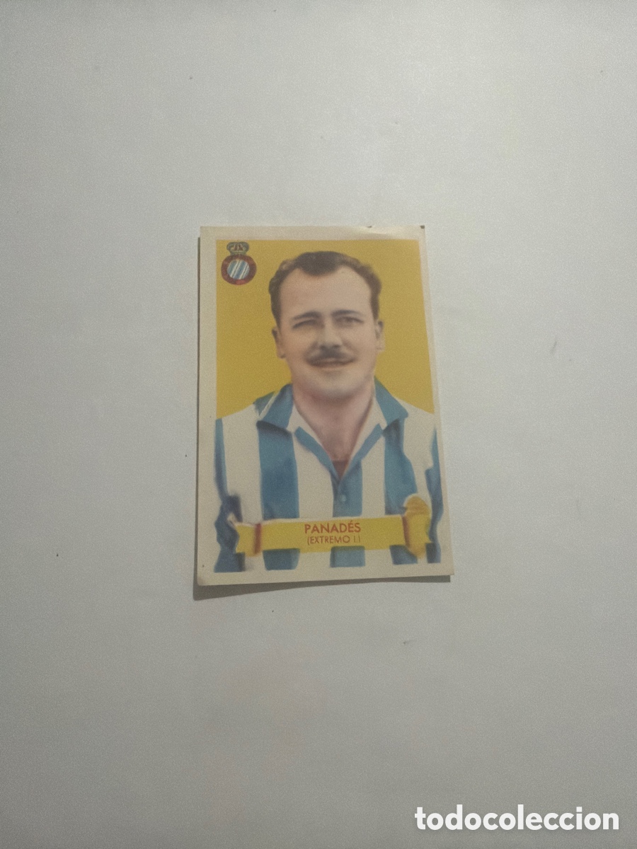 Coleccionismo cromos antiguos: Futbol Bruguera 1949, Panad&eacute;s, Espa&ntilde;ol.