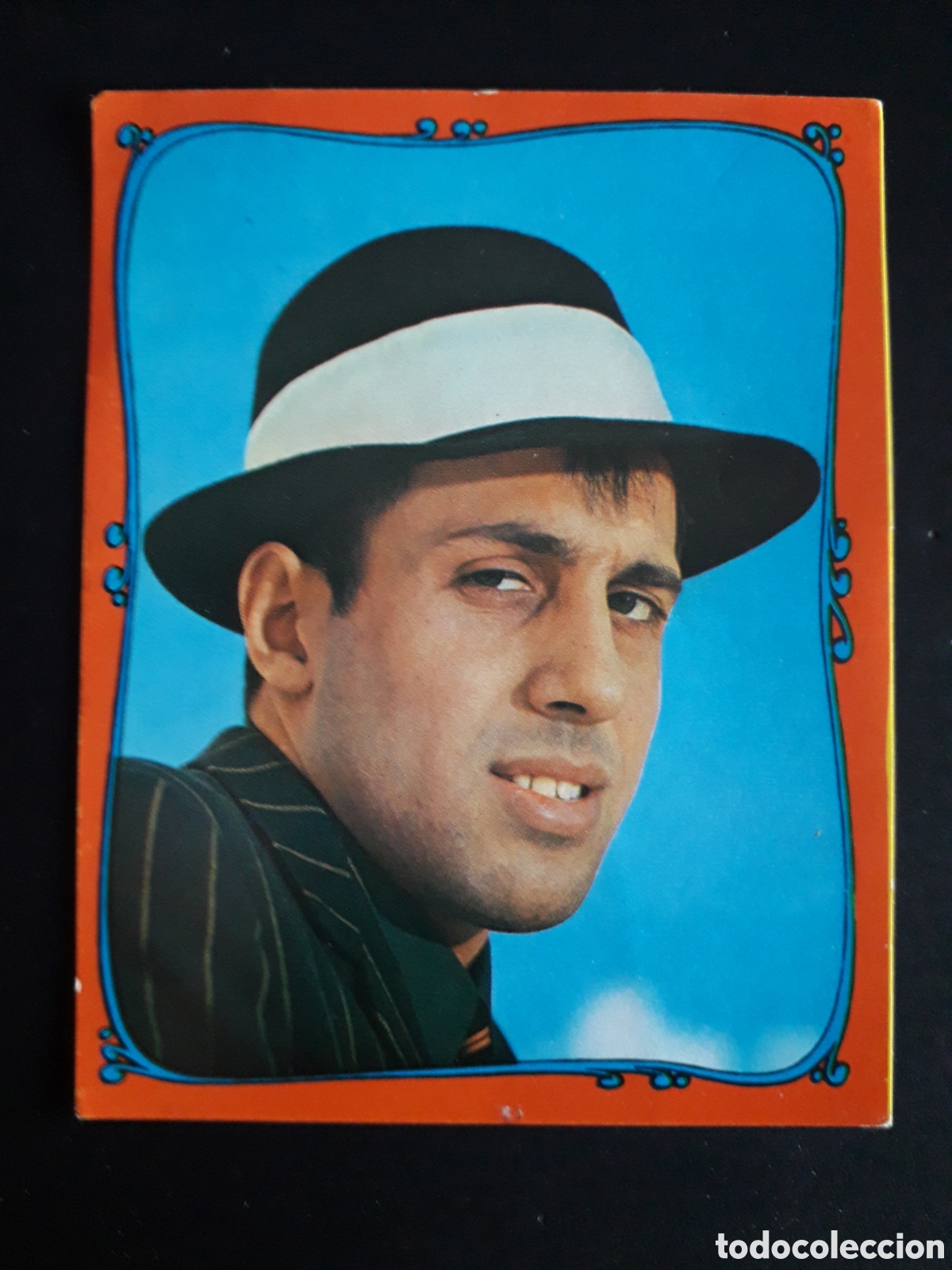 Coleccionismo cromos antiguos: ADRIANO CELENTANO, FAMOSOS DEL DISCO N&deg; 171 ORLA ROJA ESTE 1968 DESPEGADO, PEDIDO M&Iacute;NIMO 3&euro;