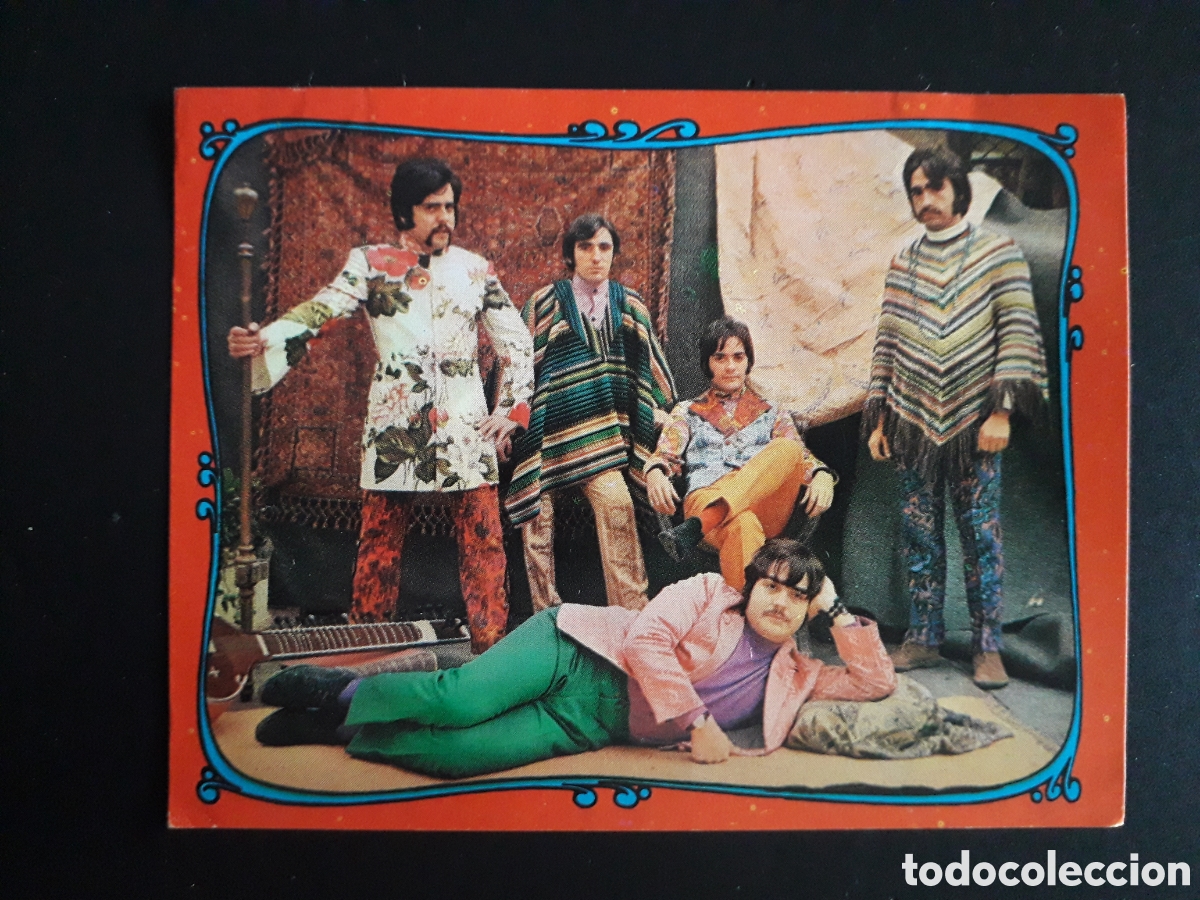 Coleccionismo cromos antiguos: LOS SALVAJES, FAMOSOS DEL DISCO N&deg; 55 ORLA ROJA ESTE 1968 DESPEGADO, PEDIDO M&Iacute;NIMO 3&euro;