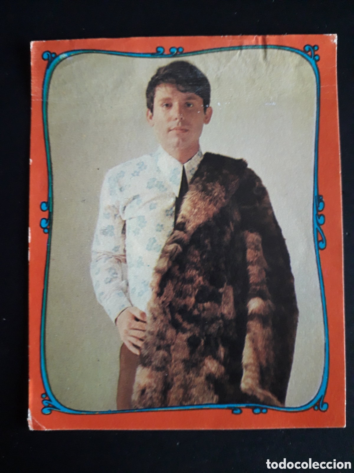 Coleccionismo cromos antiguos: RAPHAEL, FAMOSOS DEL DISCO N&deg; 29 ORLA ROJA ESTE 1968 DESPEGADO, PEDIDO M&Iacute;NIMO 3&euro;