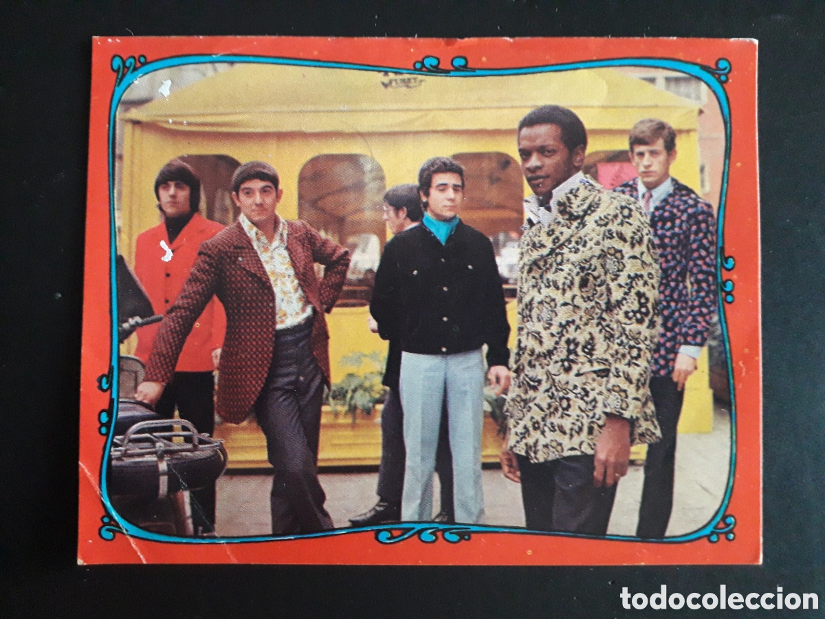 Coleccionismo cromos antiguos: POP TOPS, FAMOSOS DEL DISCO N&deg; 24 ORLA ROJA ESTE 1968 DESPEGADO, PEDIDO M&Iacute;NIMO 3&euro;.