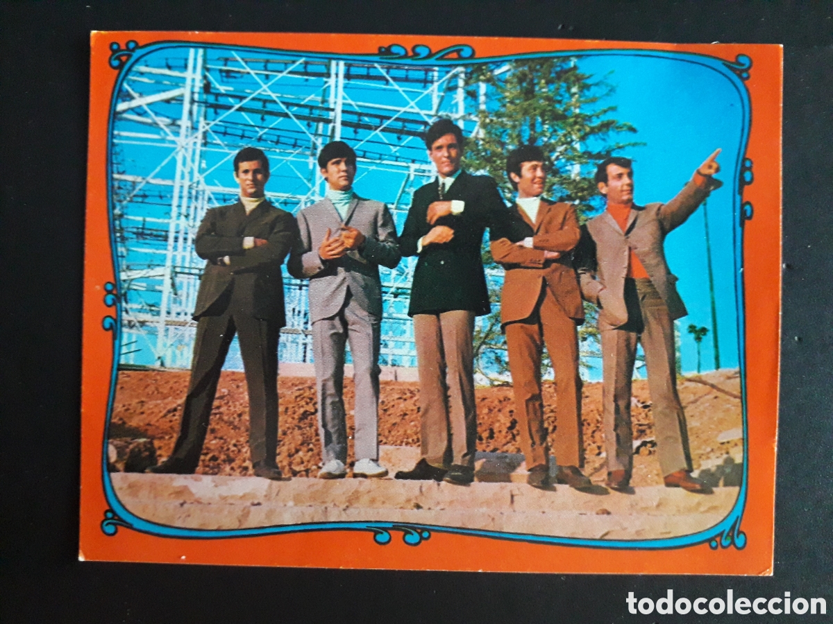 Coleccionismo cromos antiguos: LOS MUSTANG, FAMOSOS DEL DISCO N&deg; 138 ORLA ROJA ESTE 1968 DESPEGADO, PEDIDO M&Iacute;NIMO 3&euro;