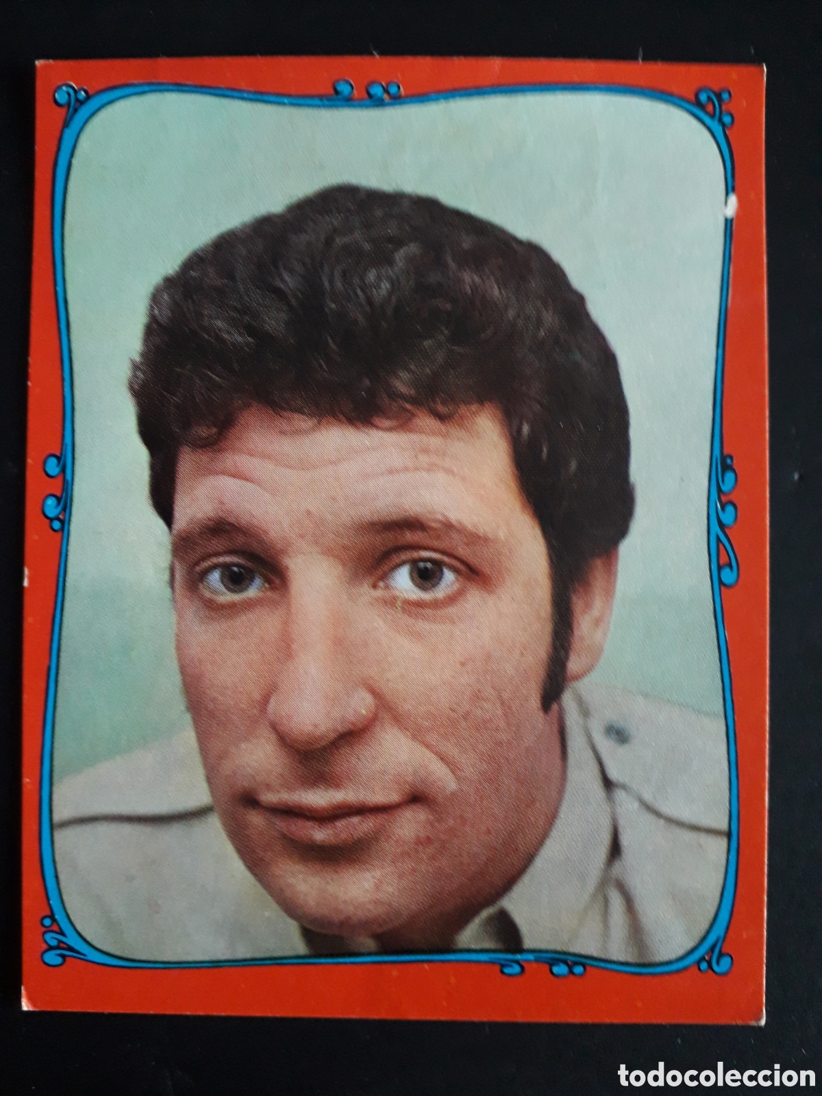 Coleccionismo cromos antiguos: TOM JONES, FAMOSOS DEL DISCO N&deg; 87 ORLA ROJA ESTE 1968 DESPEGADO, PEDIDO M&Iacute;NIMO 3&euro;