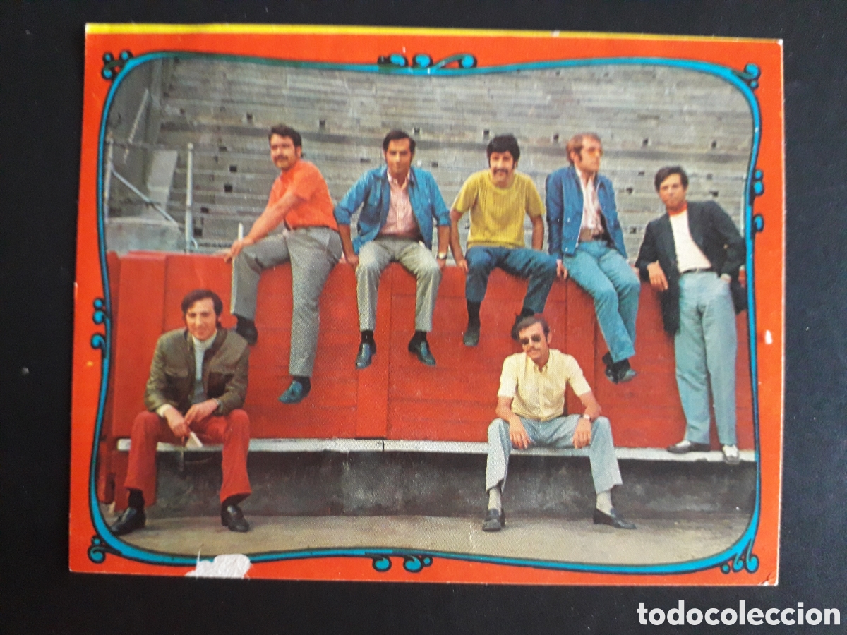 Coleccionismo cromos antiguos: PEKENIKES, FAMOSOS DEL DISCO N&deg; 59 ORLA ROJA ESTE 1968 DESPEGADO, PEDIDO M&Iacute;NIMO 3&euro;