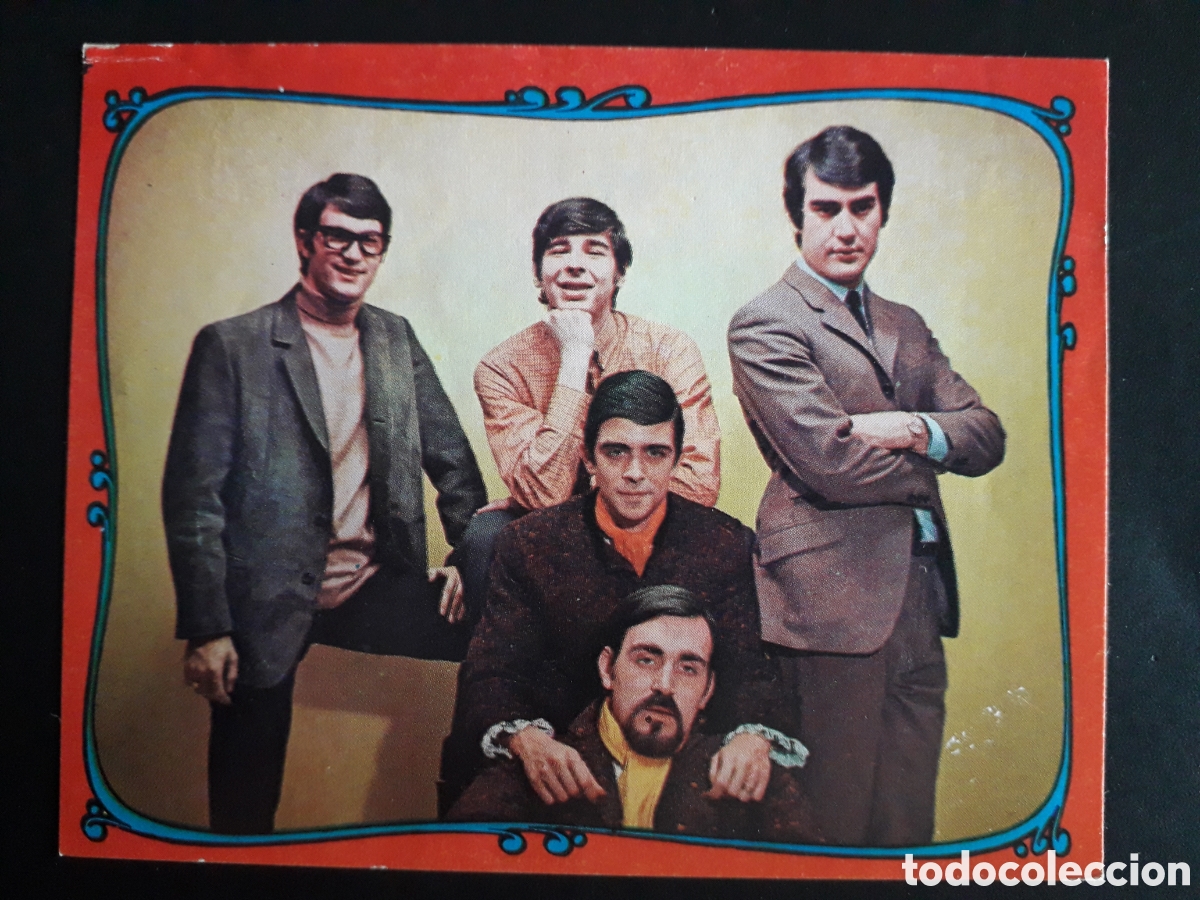 Coleccionismo cromos antiguos: LOS PASOS, FAMOSOS DEL DISCO N&deg; 169 ORLA ROJA ESTE 1968 DESPEGADO, PEDIDO M&Iacute;NIMO 3&euro;.