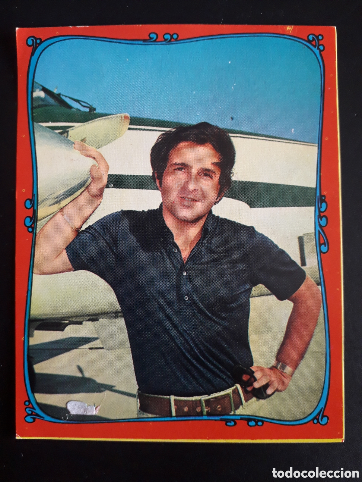 Coleccionismo cromos antiguos: RICHARD ANTHONY, FAMOSOS DEL DISCO N&deg; 67 ORLA ROJA ESTE 1968 DESPEGADO, PEDIDO M&Iacute;NIMO 3&euro;