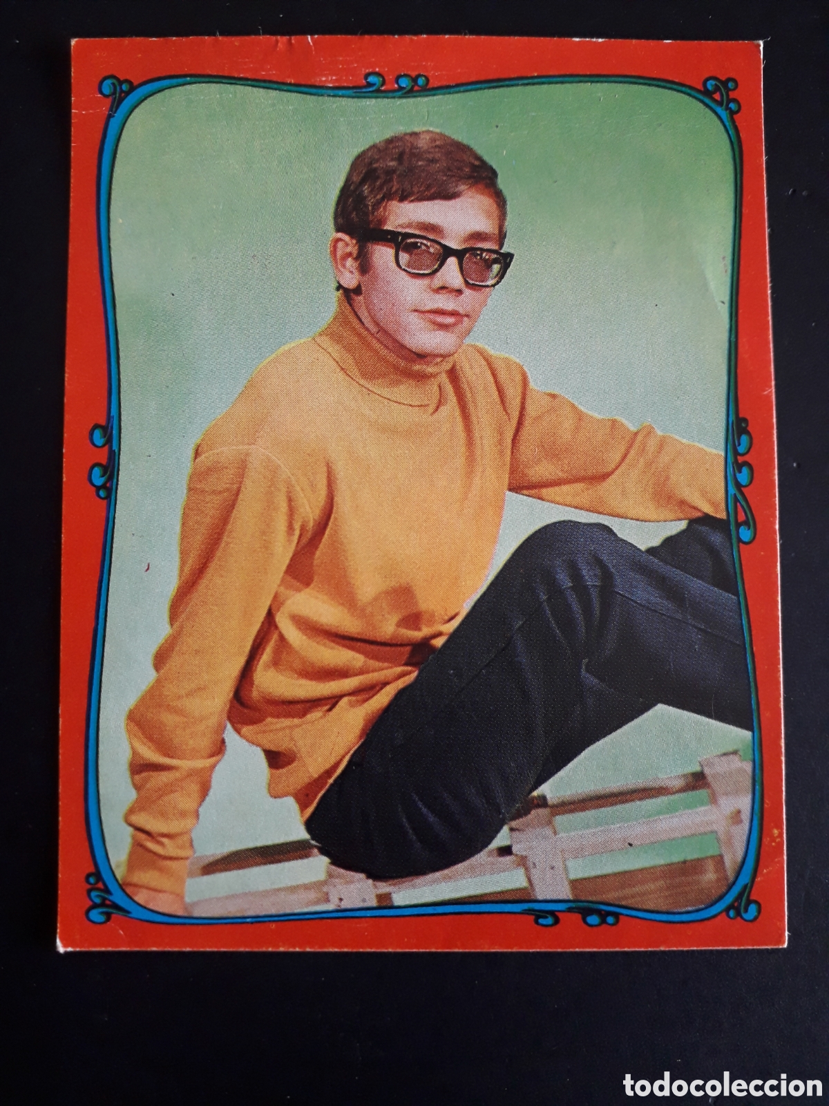 Coleccionismo cromos antiguos: TONY DE LOS BRAVOS, FAMOSOS DEL DISCO N&deg; 96 ORLA ROJA ESTE 1968 DESPEGADO, PEDIDO M&Iacute;NIMO 3&euro;