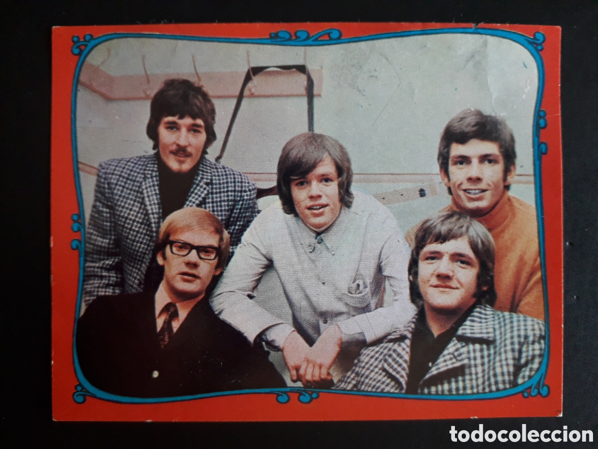 Coleccionismo cromos antiguos: HERMAN HERMITS, FAMOSOS DEL DISCO N&deg; 119 ORLA ROJA ESTE 1968 DESPEGADO, PEDIDO M&Iacute;NIMO 3&euro;