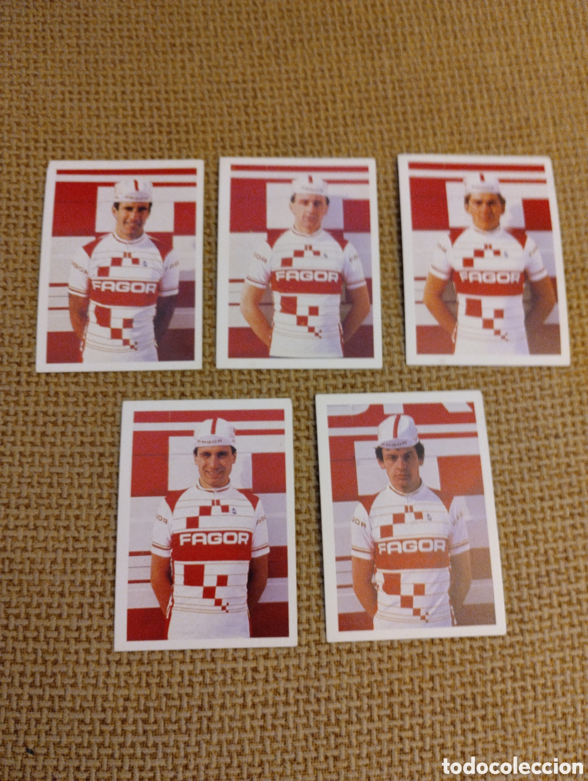 Coleccionismo cromos antiguos: Lote cromos Trideporte equipo Fagor