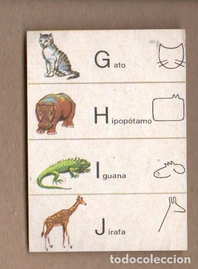 Coleccionismo cromos antiguos: CROMO N&ordm; 74 - EL LIBRO DE LAS ADIVINANZAS, BIMBO. LENGUAJE EN CLAVE.
