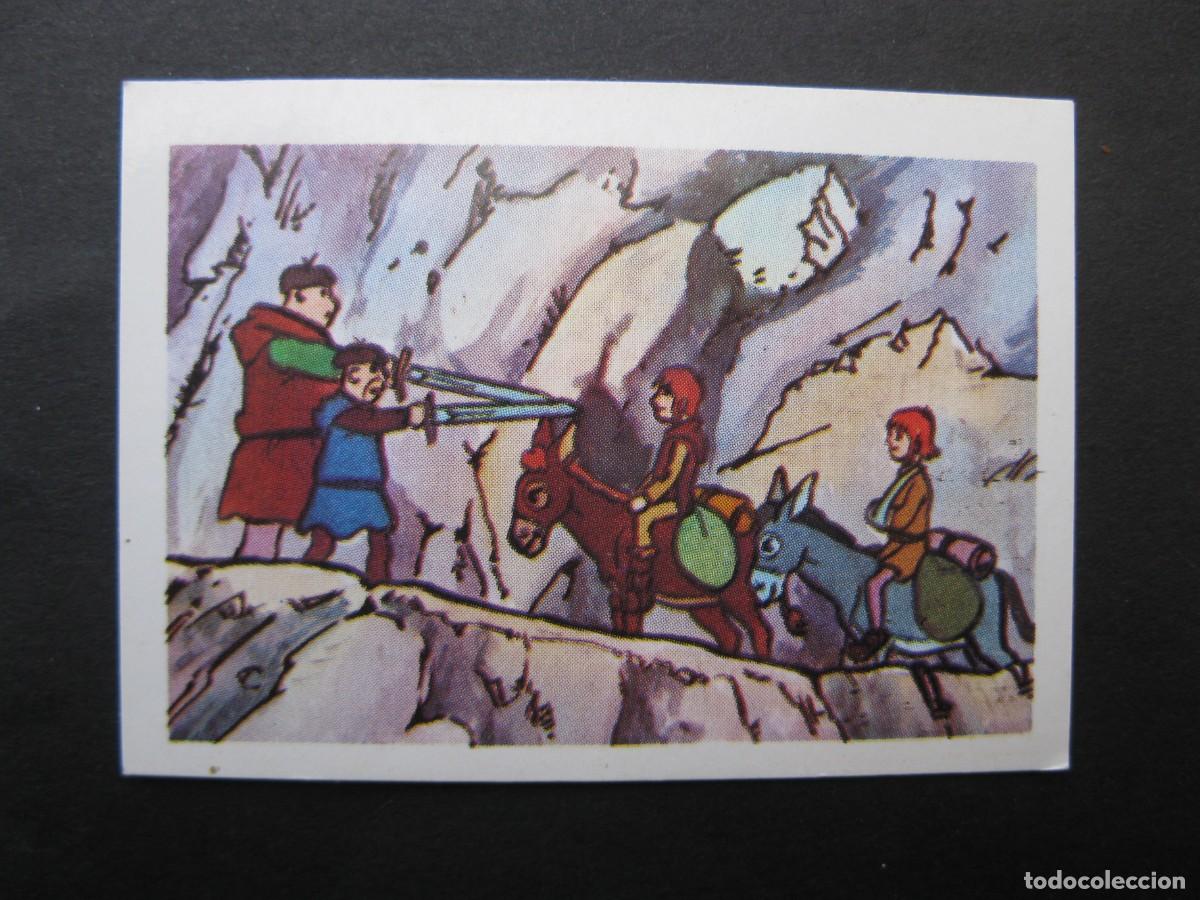 Coleccionismo cromos antiguos: NUEVAS AVENTURAS DE RUY, EL PEQUE&Ntilde;O CID - CROMO N&ordm; 66 - EDITORIAL FHER - NUNCA PEGADO.