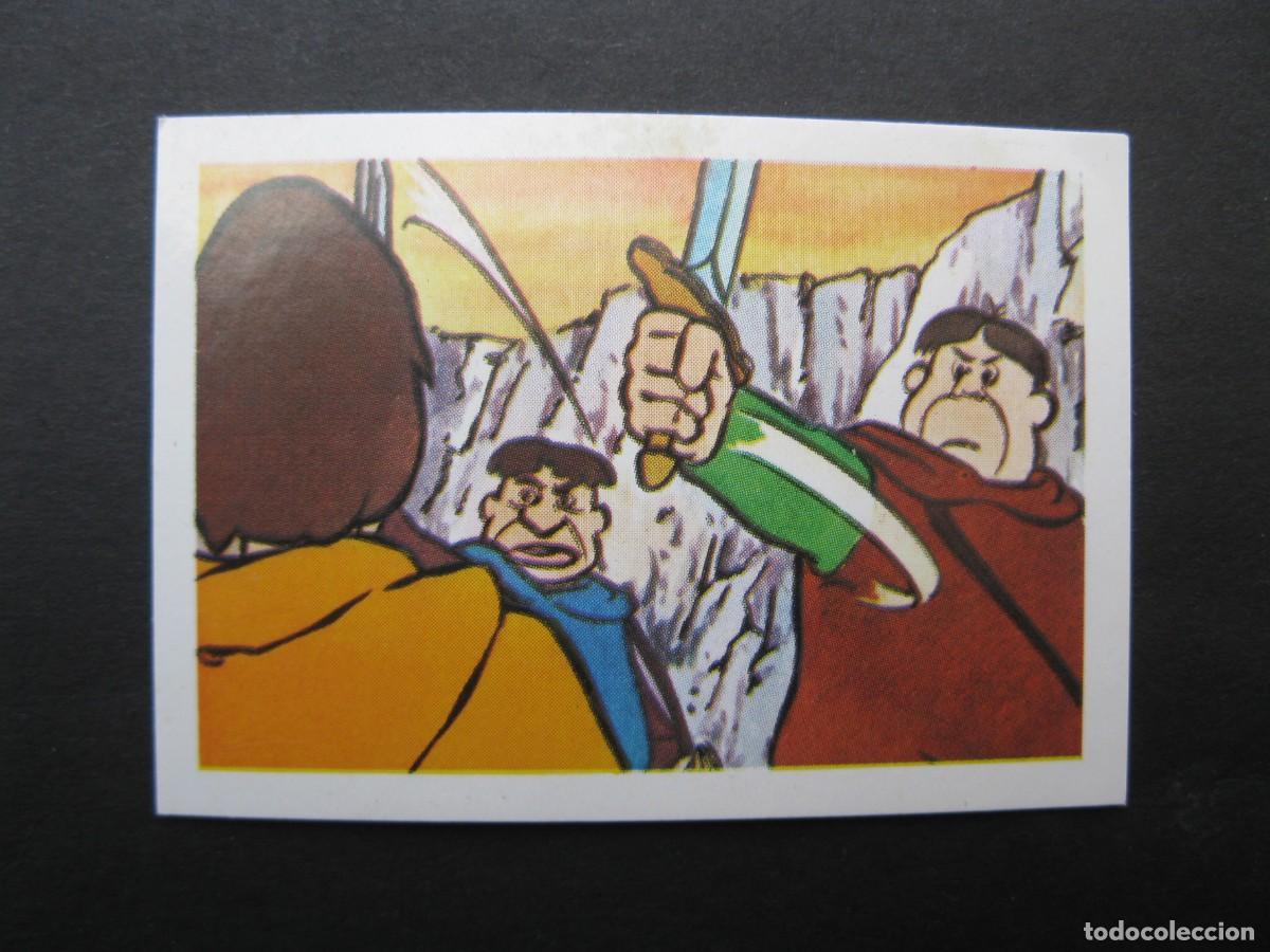 Coleccionismo cromos antiguos: NUEVAS AVENTURAS DE RUY, EL PEQUE&Ntilde;O CID - CROMO N&ordm; 64 - EDITORIAL FHER - NUNCA PEGADO.