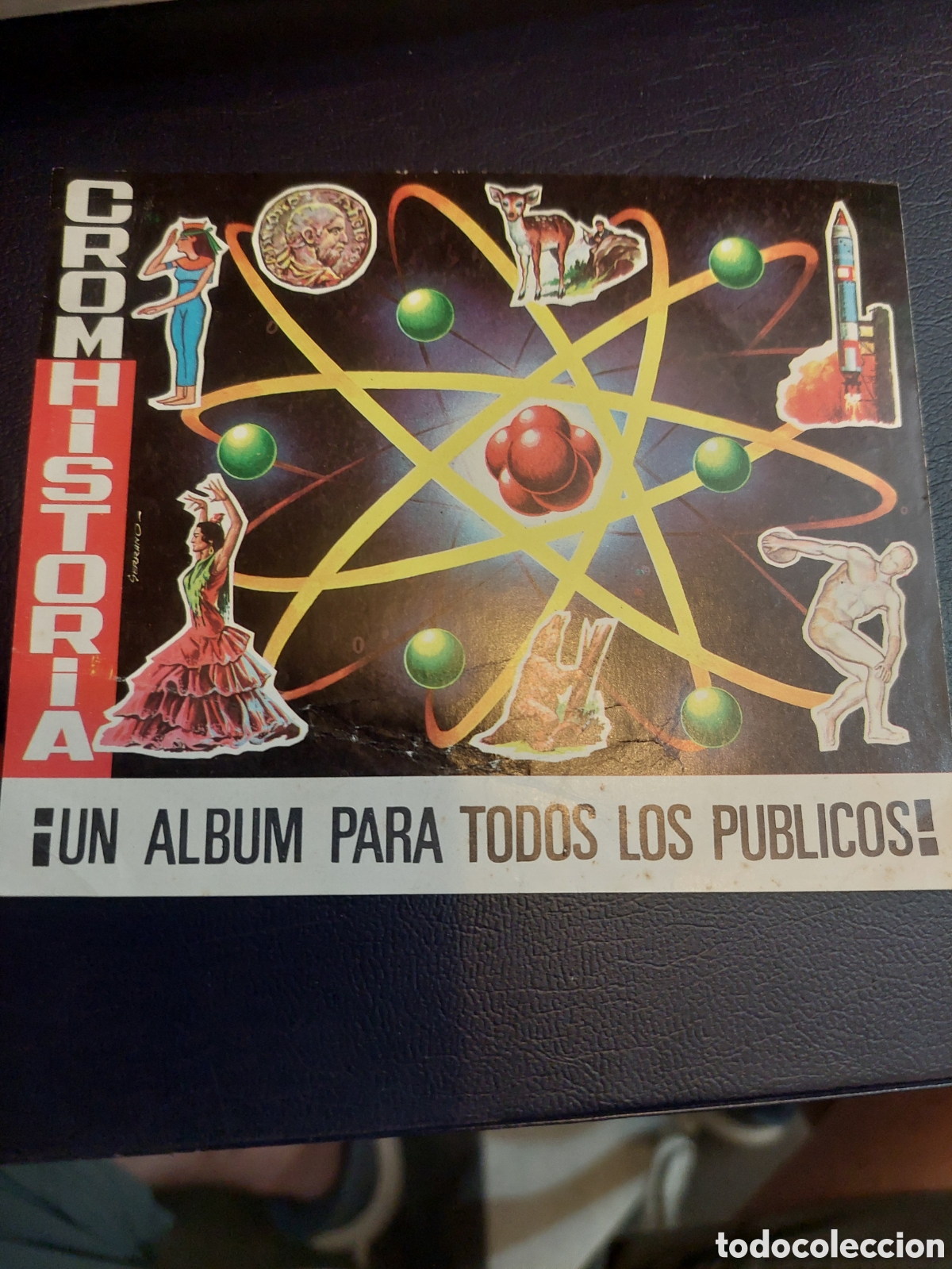 Coleccionismo cromos antiguos: VALE OBSEQUIO CROMOS MAGA CROMHISTORIA &Aacute;LBUM