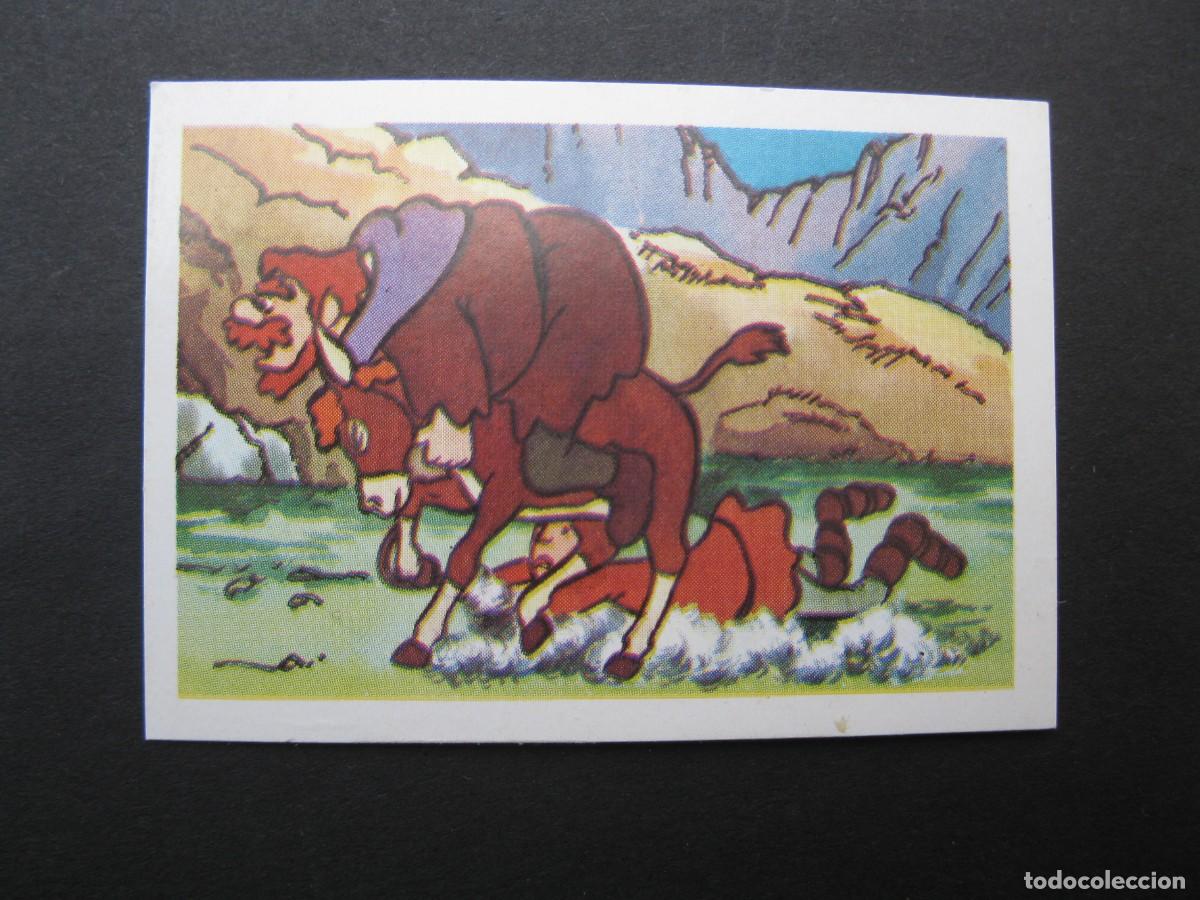Coleccionismo cromos antiguos: NUEVAS AVENTURAS DE RUY, EL PEQUE&Ntilde;O CID - CROMO N&ordm; 35 - EDITORIAL FHER - NUNCA PEGADO.