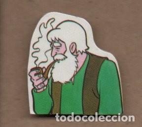 Coleccionismo cromos antiguos: ANTIGUO CROMO ADHESIVO TROQUELADO DE PANRICO - ABUELO DE HEIDI