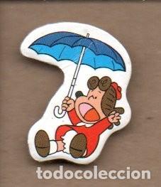 Coleccionismo cromos antiguos: ANTIGUO CROMO ADHESIVO TROQUELADO, LUL&Uacute; CON PARAGUAS. CRECS.