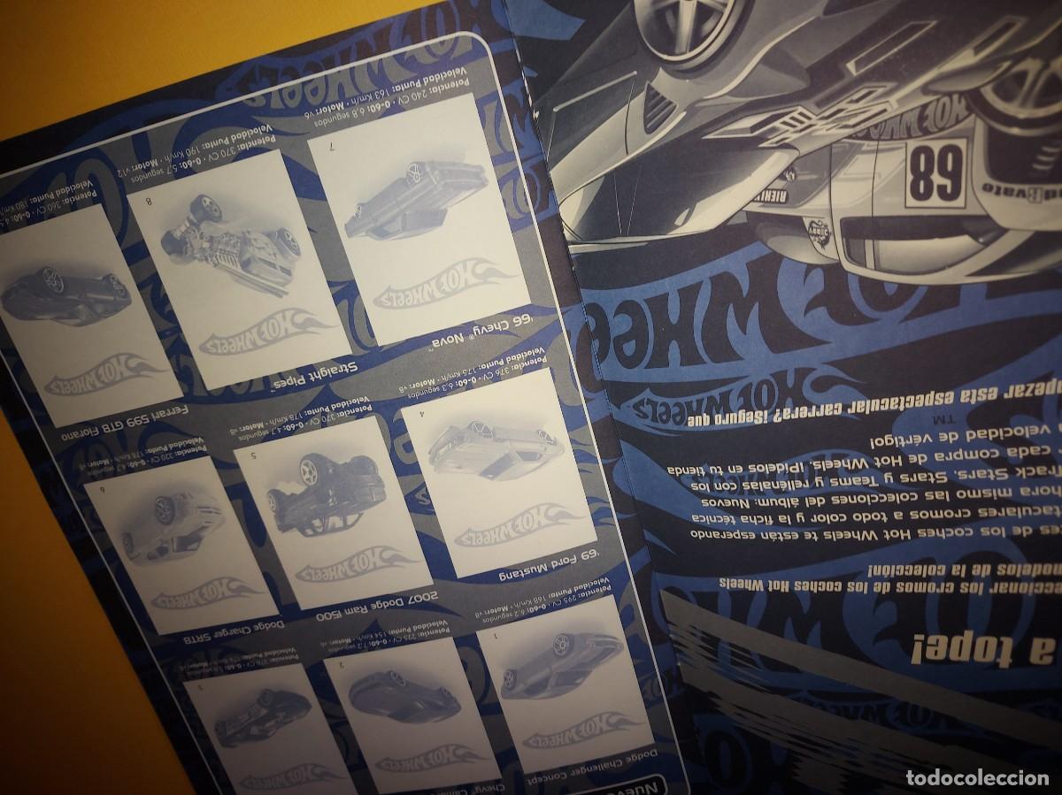 Coleccionismo cromos antiguos: ALBUM HOT WHEELS / NUEVO - Foto 2