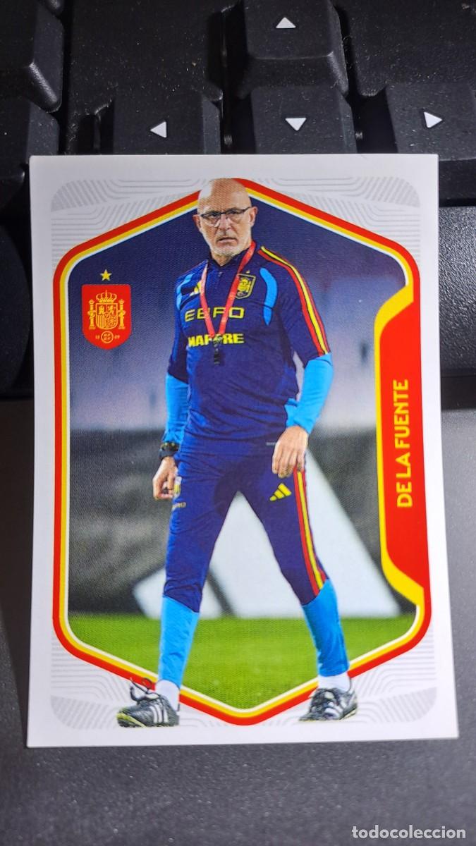 Coleccionismo cromos antiguos: CROMO LUIS DE LA FUENTE 8 ESPA&Ntilde;A 2026 26 MUNDIAL SELECCION ESPA&Ntilde;OLA CARREFOUR PANINI NUNCA PEGADO