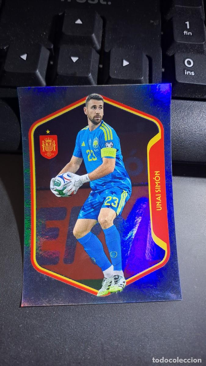 Coleccionismo cromos antiguos: CROMO UNAI SIMON 10 ESPA&Ntilde;A 2026 26 MUNDIAL SELECCION ESPA&Ntilde;OLA CARREFOUR PANINI NUNCA PEGADO