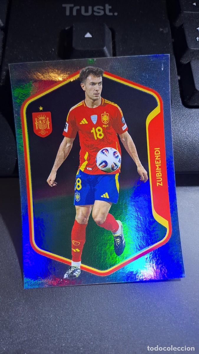 Coleccionismo cromos antiguos: CROMO ZUBIMENDI 34 ESPA&Ntilde;A 2026 26 MUNDIAL SELECCION ESPA&Ntilde;OLA CARREFOUR PANINI NUNCA PEGADO