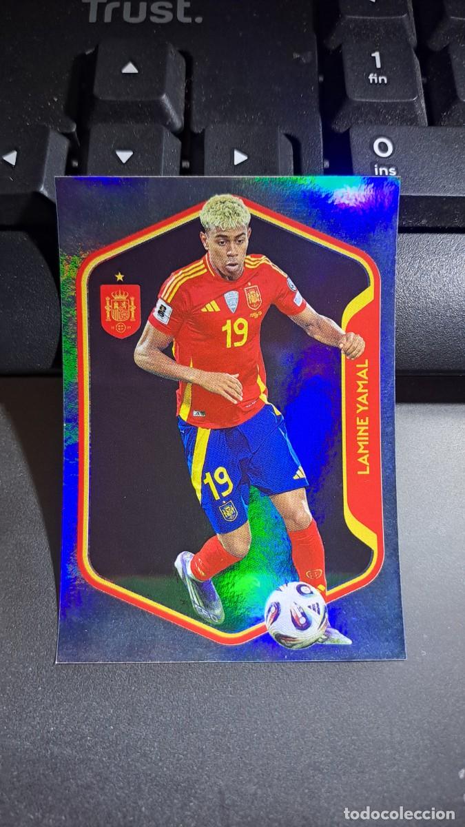 Coleccionismo cromos antiguos: CROMO LAMINE YAMAL 50 ESPA&Ntilde;A 2026 26 MUNDIAL SELECCION ESPA&Ntilde;OLA CARREFOUR PANINI NUNCA PEGADO