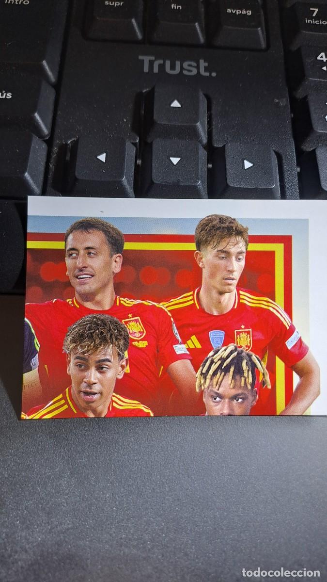 Coleccionismo cromos antiguos: CROMO ALINEACION MOSAICO 62 ESPA&Ntilde;A 2026 26 MUNDIAL SELECCION ESPA&Ntilde;OLA CARREFOUR PANINI NUNCA PEGADO