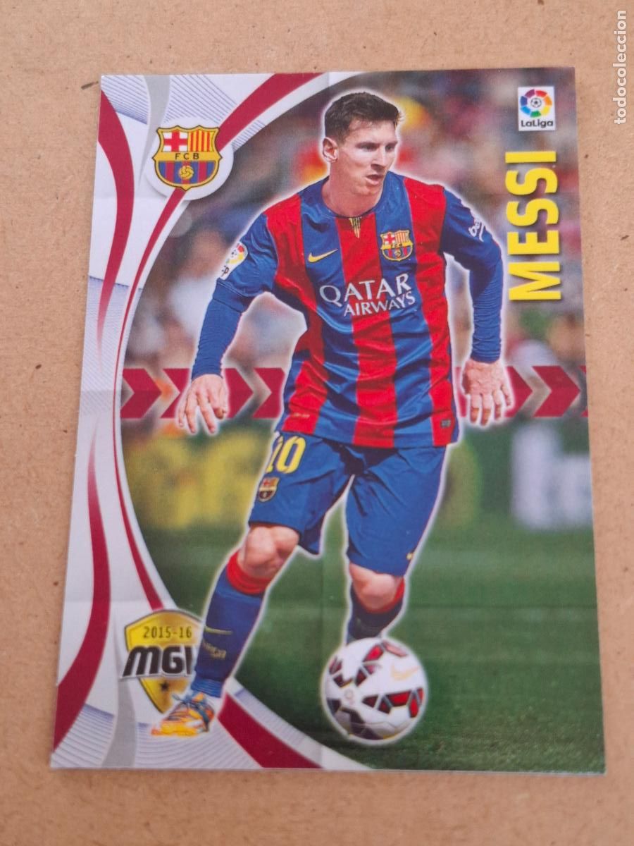 Coleccionismo cromos antiguos: MEGACRACKS 2015 2016 15 16 - PANINI - 72 MESSI - FC. BARCELONA 183