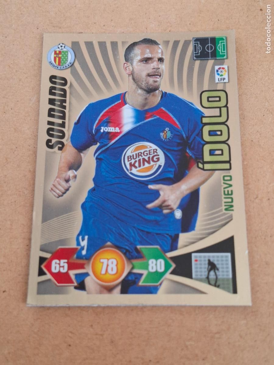 Coleccionismo cromos antiguos: ADRENALYN 2009 2010 09 10 - PANINI - SOLDADO ( NUEVO &Iacute;DOLO ) - GETAFE CF 235