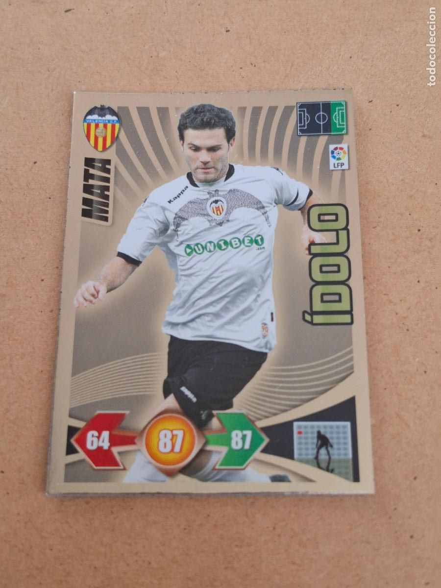 Coleccionismo cromos antiguos: ADRENALYN 2009 2010 09 10 - PANINI - MATA ( &Iacute;DOLO ) - VALENCIA CF 235