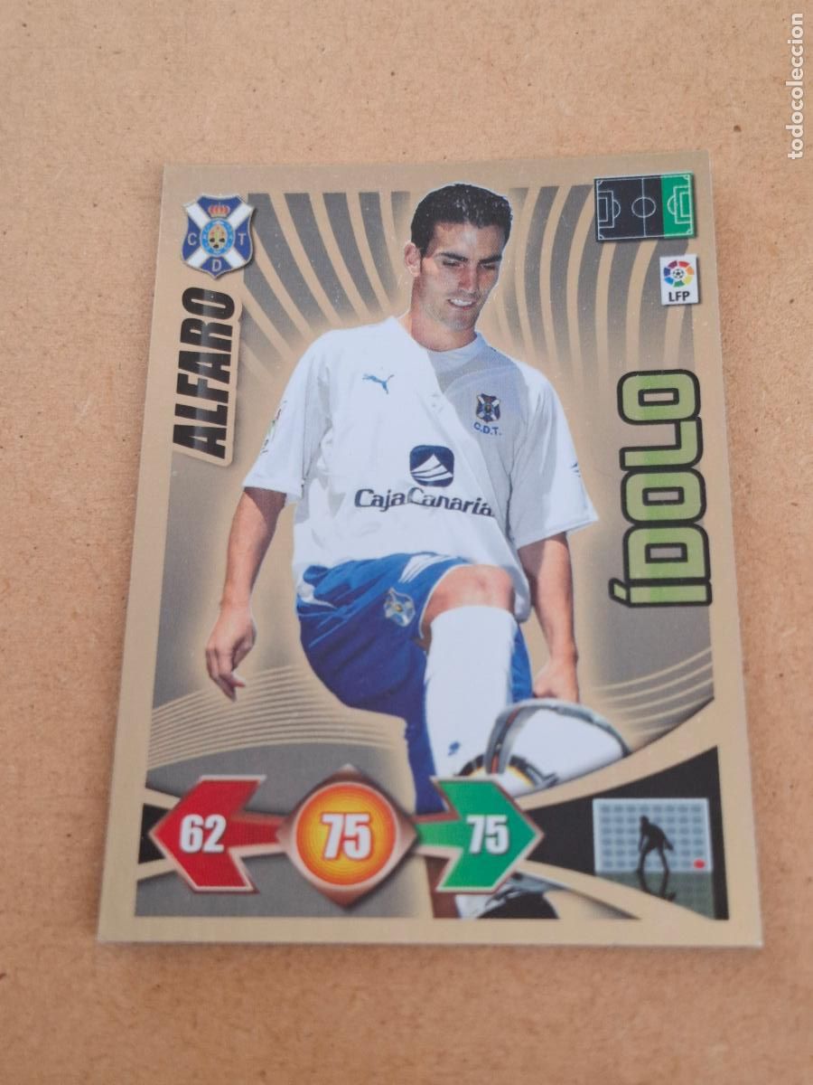 Coleccionismo cromos antiguos: ADRENALYN 2009 2010 09 10 - PANINI - ALFARO ( &Iacute;DOLO ) - CD. TENERIFE 210