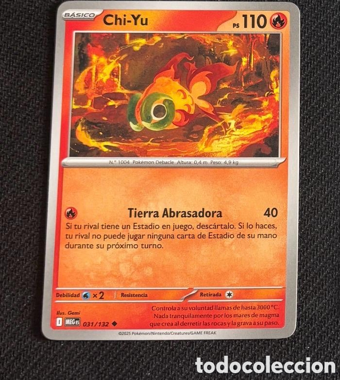 Coleccionismo cromos antiguos: 031/132 Chi-Yu CARTA POKEMON TCG