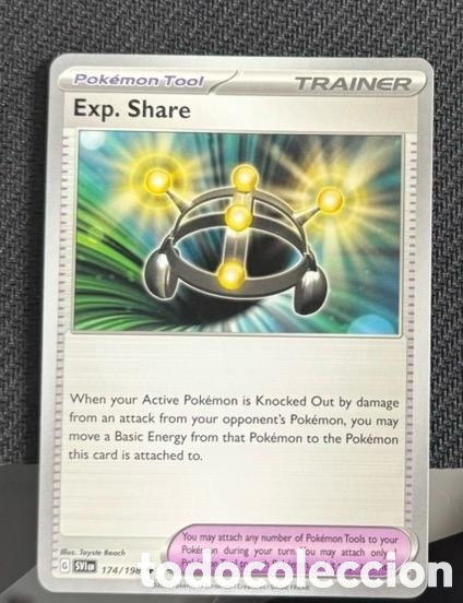 Coleccionismo cromos antiguos: 174/198 Exp. Share carta pokemon TCG