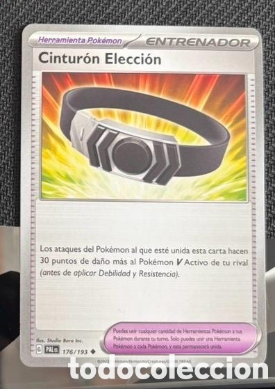 Coleccionismo cromos antiguos: 176/193 Cintur&oacute;n elecci&oacute;n carta pokemon TCG