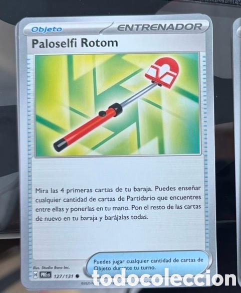 Coleccionismo cromos antiguos: 127/131 Paloselfi rotom carta pokemon TCG