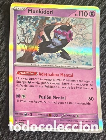 Coleccionismo cromos antiguos: 099/217 Mundikori holo Carta Pokemon TCG