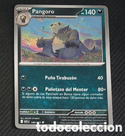 Coleccionismo cromos antiguos: 140/217 Pangoro carta pokemon TCG
