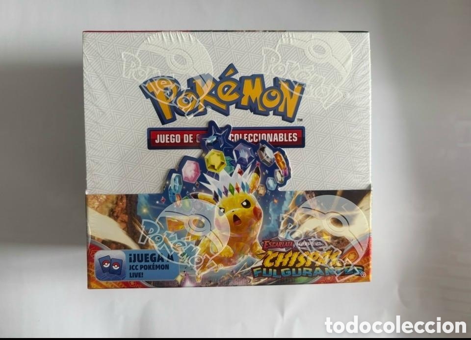 Coleccionismo cromos antiguos: Sobres sueltos coleccion chispas fulgurantes pokemon