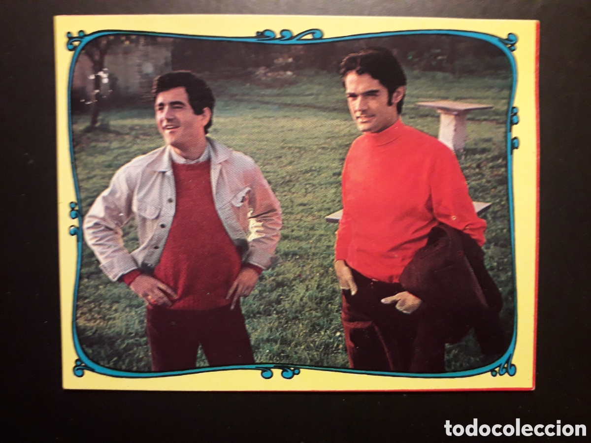 Coleccionismo cromos antiguos: MANOLO Y RAM&Oacute;N, D&Uacute;O DIN&Aacute;MICO, FAMOSOS DEL DISCO N&deg; 83 ORLA AMARILLO ESTE 1968 DESP PEDIDO M&Iacute;NIMO 3&euro;